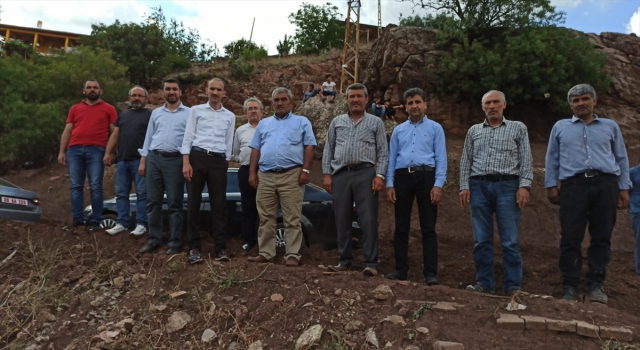 Yahyalı Kaymakamı Altıner, sel bölgesinde incelemelerde bulundu