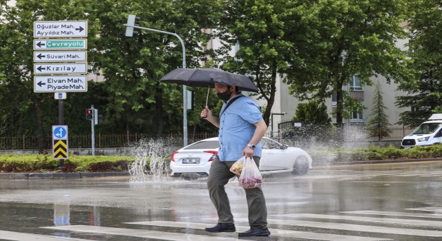Ankara’da sağanak etkili oldu