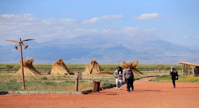 Mavi ile yeşilin buluştuğu Orta Anadolu’nun kuş cenneti ziyaretçilerini ağırlıyor