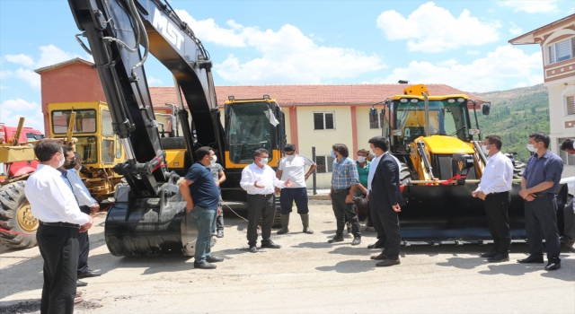 Başyayla Belediyesi makine parkı güçlendi