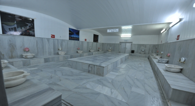 Kızılcahamam’daki kaplıca ve hamamlar yeniden hizmet vermeye başladı