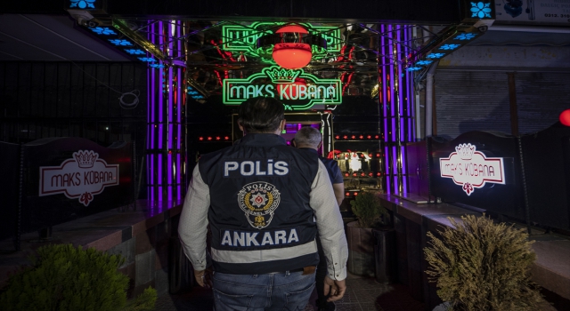 Ankara’daki eğlence mekanları, normalleşme süreciyle saat 24.00’ten sonraki müzik yasağı kapsamında denetlendi
