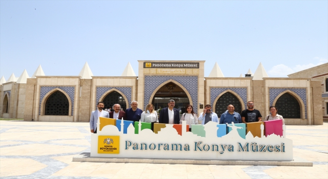 KKTCTürkiye Parlamentolar Arası Dostluk Grubu heyeti Konya’yı gezdi