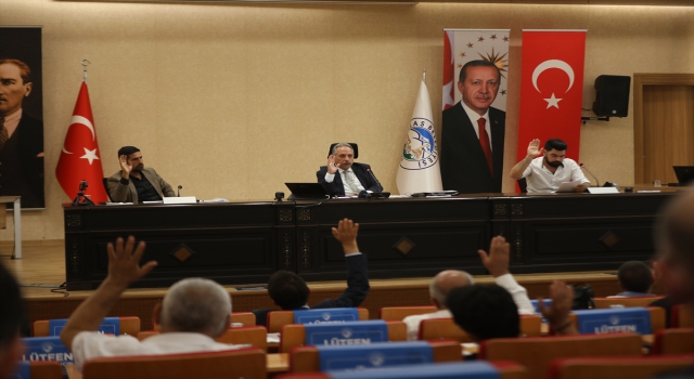 Talas Belediyesi Meclis Toplantısı yapıldı