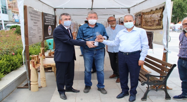 62. Uluslararası Nasreddin Hoca Şenlikleri kapsamında açılan sergiler dikkati çekiyor