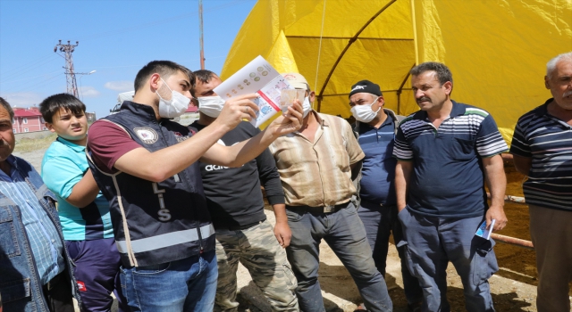 Yozgat’ta polisten kurban pazarında sahte para uyarısı