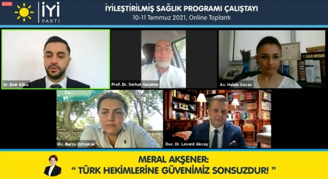 İYİ Parti’den İyileştirilmiş Sağlık Programı Çalıştayı