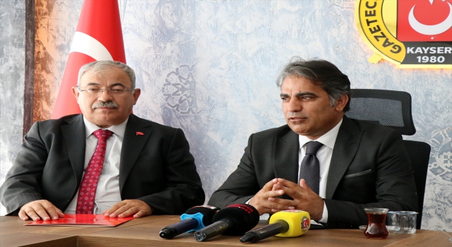 İletişim Başkanlığı Kayseri Bölge Müdürü Mehmet Uğurlu KGC’yi ziyaret etti