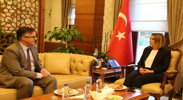 Büyükelçi Tinca, Vali Becel’i ziyaret etti