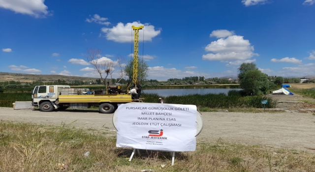 Pursaklar’da millet bahçesi yapımı için jeolojik etüt çalışması başladı