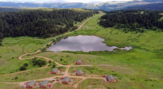 Çankırı’da yeşilin her tonunu yansıtan tabiat parkları ziyaretçilerini bekliyor