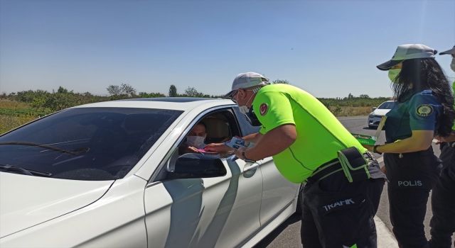 Akşehir’de bayram öncesi trafik denetimi yapıldı