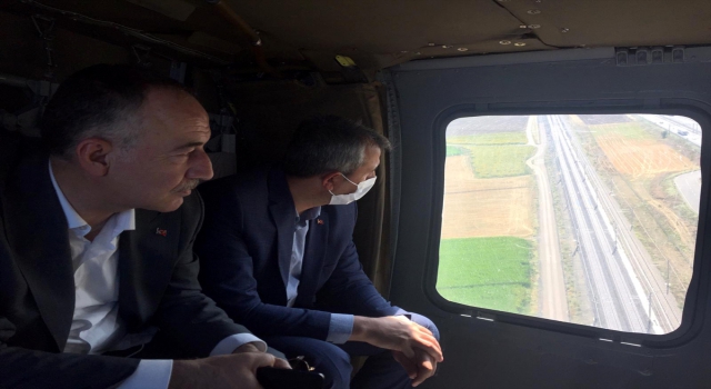 Kırıkkale’de helikopter destekli trafik denetimi yapıldı