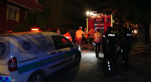 Kırıkkale’de bir evin balkonunda piknik tüpü patladı