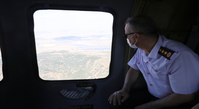 Eskişehir’de jandarma ekipleri helikopter destekli trafik denetimi gerçekleştirdi