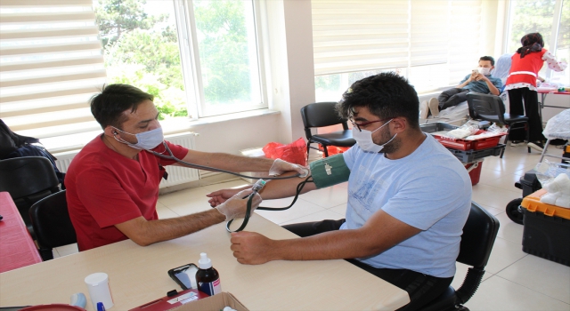 Yunak’ta kan bağışı kampanyası