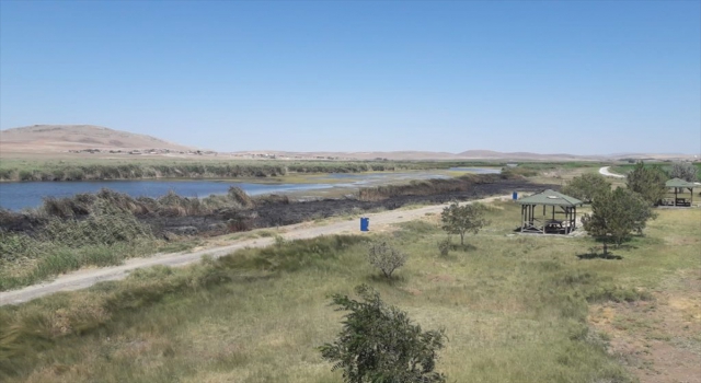 Kulu’da sazlık yangını büyümeden söndürüldü