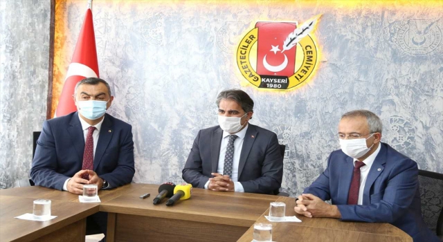 Kayseri Gazeteciler Cemiyetine ziyaretler