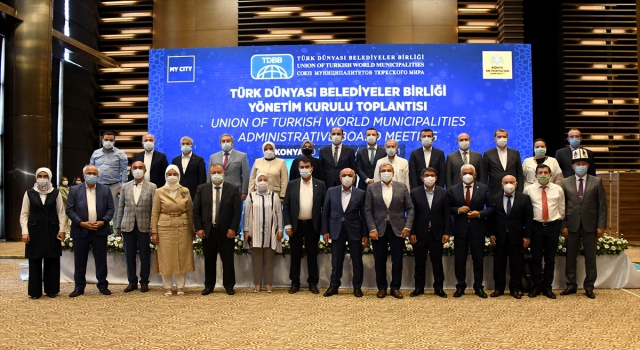 Türk Dünyası Belediyeler Birliği Başkanı Altay, birliğin yönetim kurulu toplantısında konuştu: