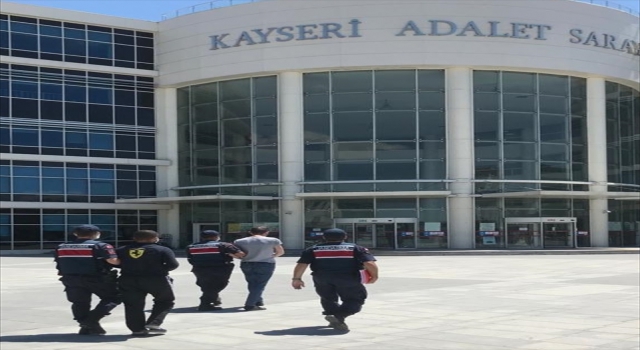 Kayseri’de jandarmanın yakaladığı kablo hırsızları tutuklandı