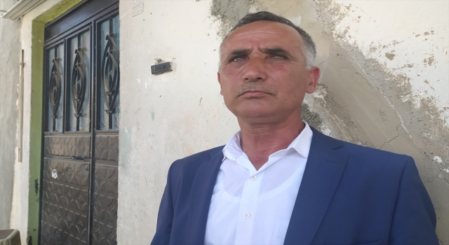 Konya’da silahla öldürülen ailenin akrabası Erol Şan, basın mensuplarına konuştu: