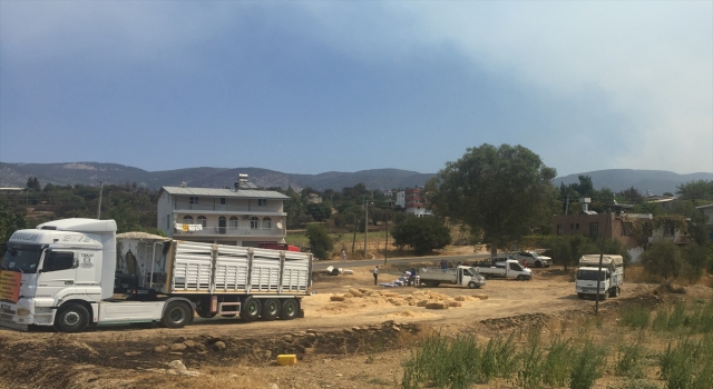 Yangın mağduru besiciler için Türkiye seferber oldu