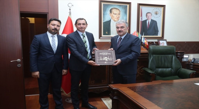 Eskişehir Valisi Ayyıldız, Basın İlan Kurumu Şube Müdürü Aşkın’ı kabul etti