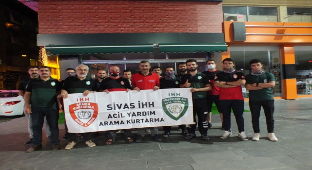 Sivas’ta İHH yangın bölgesine 13 kişilik acil yardım ekibi gönderdi
