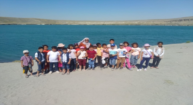 Minikler, Acıgöl’de çevre temizliği yaptı