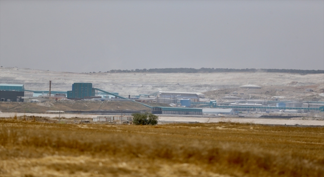 Eskişehir’de bor işletmesinde çıkan yangın kontrol altına alındı