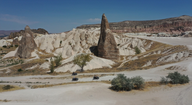 Kapadokya’yı 7 ayda 854 bin turist gezdi