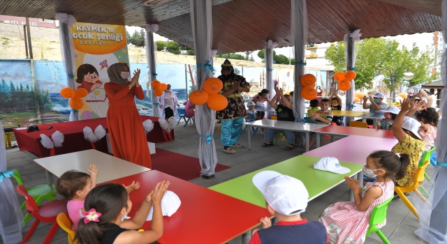 Kayseri Büyükşehir Belediyesinden ”Çocuk şenliği” etkinliği