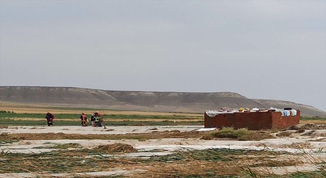 Eskişehir’de sağanak nedeniyle bazı tarım alanları su altında kaldı