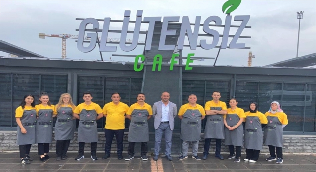 Kayseri’de glütensiz kafe hizmete açıldı