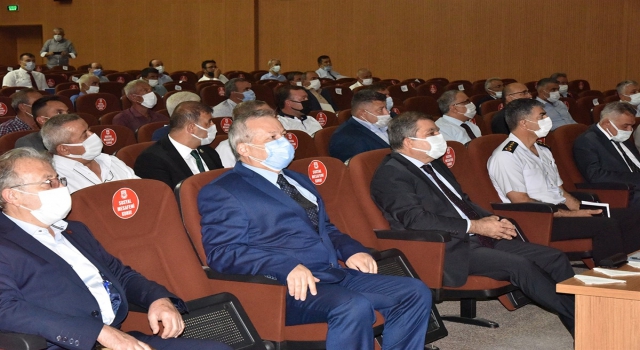 Karaman’da muhtarlar toplantısı yapıldı