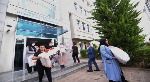 Manavgat’taki yangında çeyizleri yanan Gamze’nin yeni eşyaları Pursaklar’dan yola çıktı