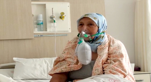 Aksaray’da aşı olmayıp Kovid19’a yakalanan 67 yaşındaki Fadime Altın’dan ”aşı olun” çağrısı