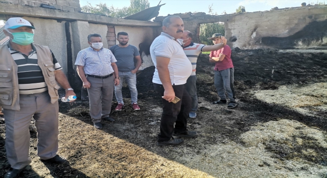 Seydişehir’de ahırı yanan vatandaşa Başkan Tutal’dan destek