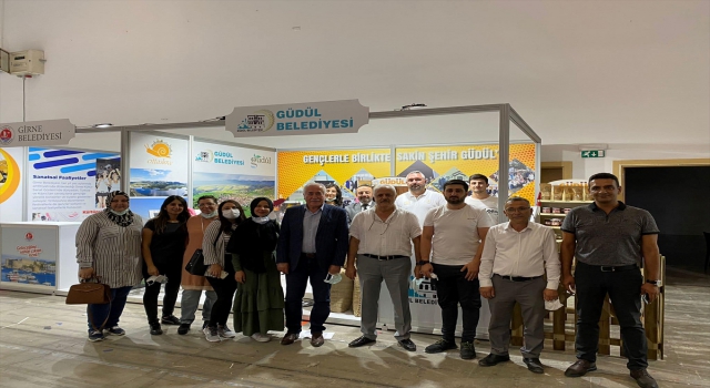 Güdül Belediyesi Ankara’da düzenlenen sergide tanıtım standı açtı