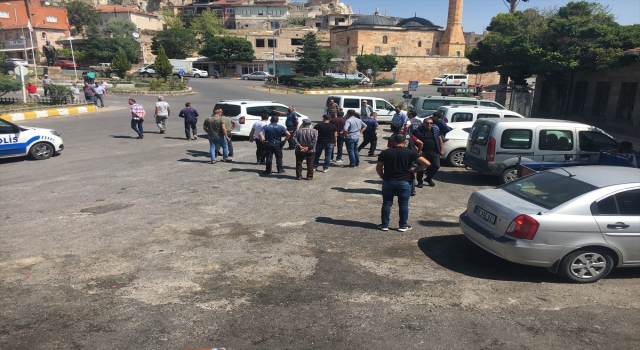 Nevşehir’de birlikte yaşadığı hamile kadını sokakta darbeden kişi gözaltına alındı