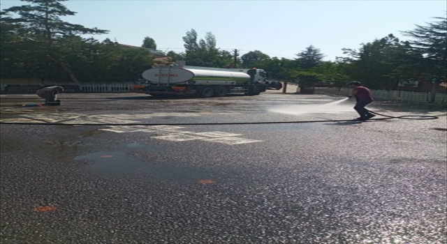 Kızılcahamam’da okullar yeni eğitim dönemine hazırlanıyor