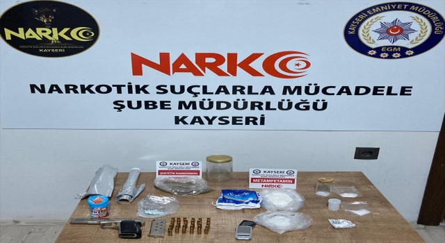 Kayseri’de uyuşturucu operasyonunda 8 şüpheli gözaltına alındı