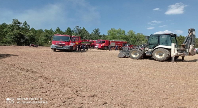 Konya’da çıkan orman yangını kontrol altına alındı