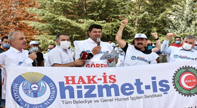 Hizmetİş Sendikası, Hacettepe Üniversitesi hastanelerinde çalışanların geriye dönük haklarını talep etti