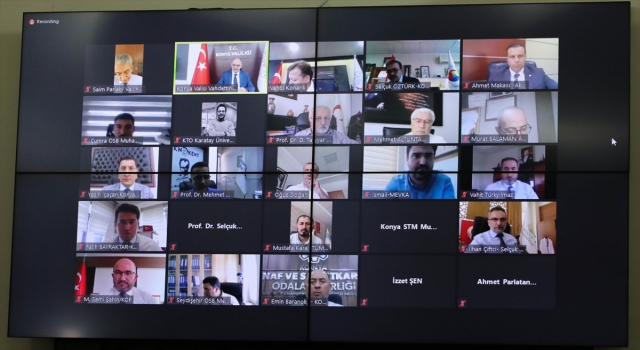 Konya’da ”KamuÜniversite ve Sanayi İş Birliği Planlama ve Geliştirme Kurulu Toplantısı” yapıldı