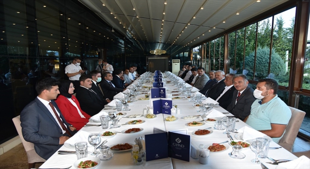 Mardin’e atanan Ayrancı Kaymakamı Çakır onuruna veda yemeği düzenlendi