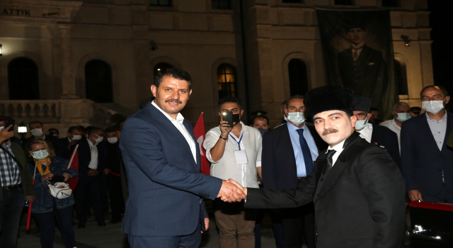 Büyük Önder Mustafa Kemal Atatürk’ün Sivas’a gelişi temsili olarak canlandırıldı