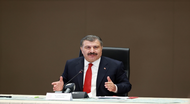 Sağlık Bakanı Koca, Koronavirüs Bilim Kurulu toplantısının ardından açıklamada bulundu: (1)