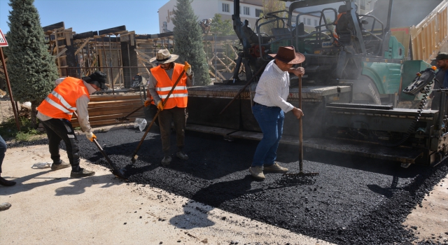 Çumra’da asfalt çalışmaları başladı