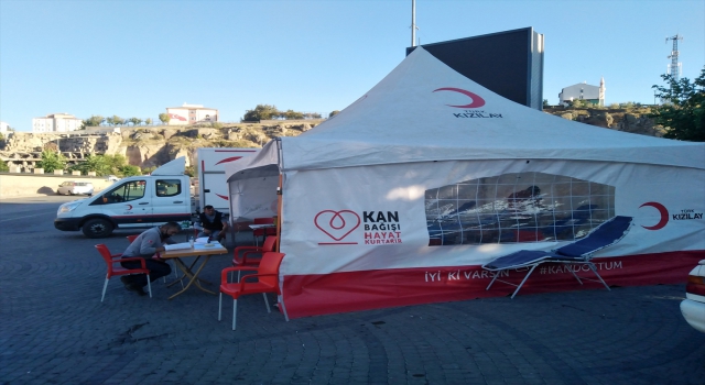 İncesu’da Kızılay’a kan bağışı kampanyası düzenlendi